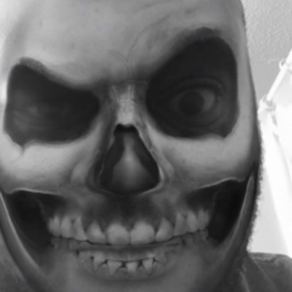 Young1beatz — skull face-paint avatar